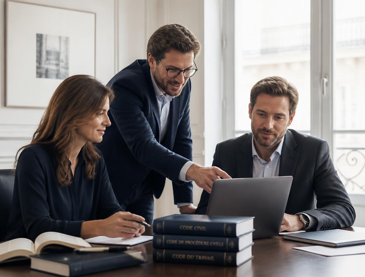 L'équipe éditoriale des Éditions MaitreData au travail